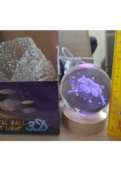 Yonca Figürlü LED Işıklı Küre modelleri