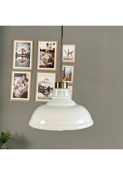 Vishi Cam Beyaz Tekli Avize Ince Eskitme Başlık Retro Sarkıt Lamba Salon Aydınlatma fırsatları