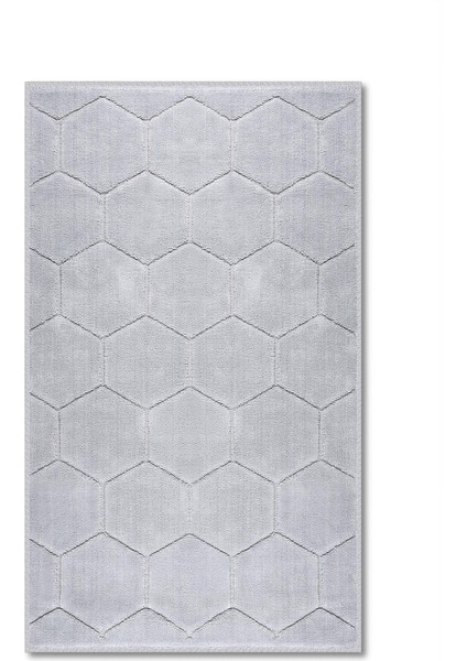 Petek Doğal Pamuklu 2'li Banyo & Paspas Seti 60X100 50X60 Gri fiyatları