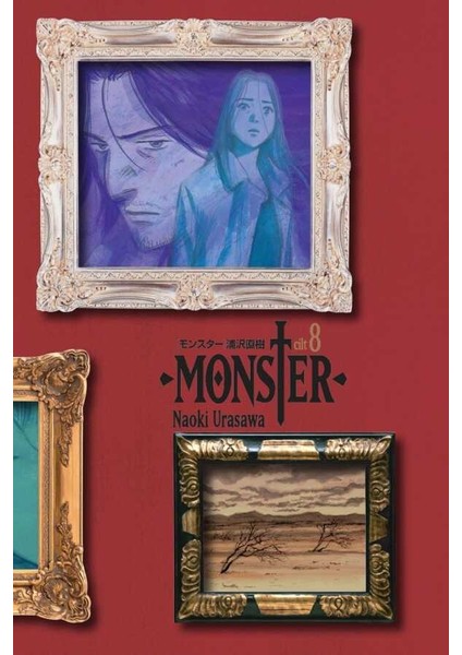 Monster 7-8-9 Manga Seti (3 Kitap) / Anime-Manga Sticker ve Kartpostal Hediye modelleri