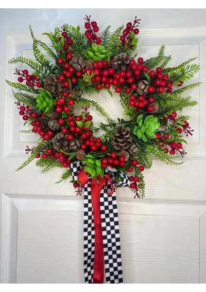 Yılbaşı Konsept Kapı Süsü No:6