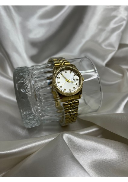 Kadın Çelik Gold Kol Saati