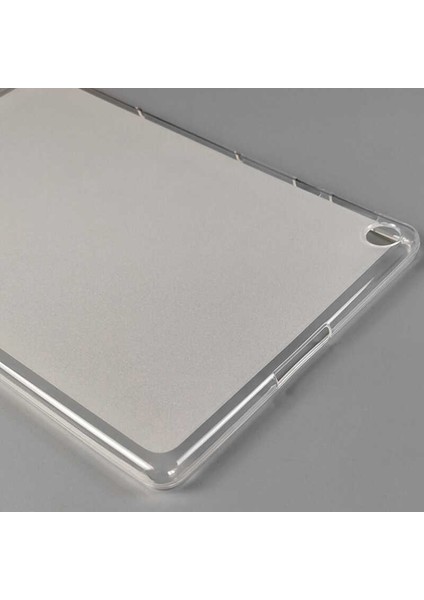 Matepad T10S Uyumlu Inc Tablet Süper Silikon Kapak-Renksiz modelleri