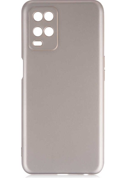 Oppo A54 4g Kılıf Inc Premier Silikon Kapak-Gold