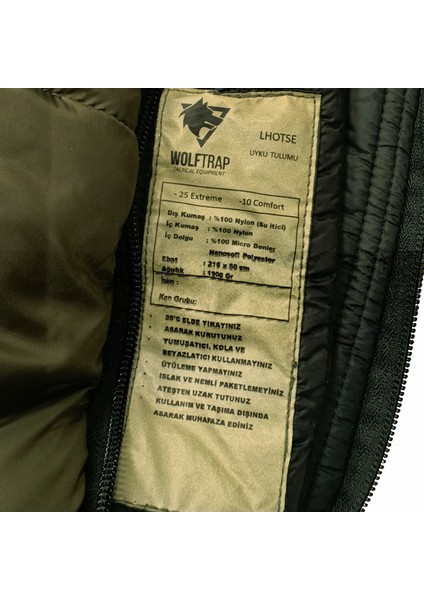 Beyazıt Uyku Tulumu -25, Wolftrap Uyku Tulumu, Askeri Uyku Tulumu fiyatları