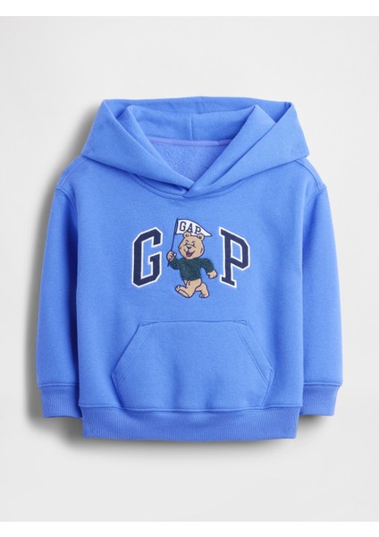 Erkek Bebek Açık Mavi Brannan Bear Logo Sweatshirt fiyatları