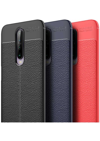 Xiaomi Poco X2 Kılıf Inc Niss Silikon Kapak-Lacivert modelleri