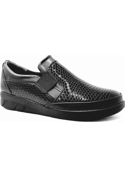 293023 Siyah Rugan Ortapedi Uyumlu Kadın Ayakkabı indirimleri