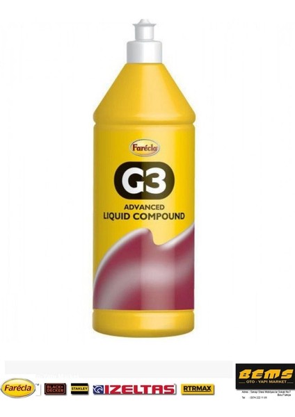 G3 Sıvı Pasta 1 Litre fiyatları