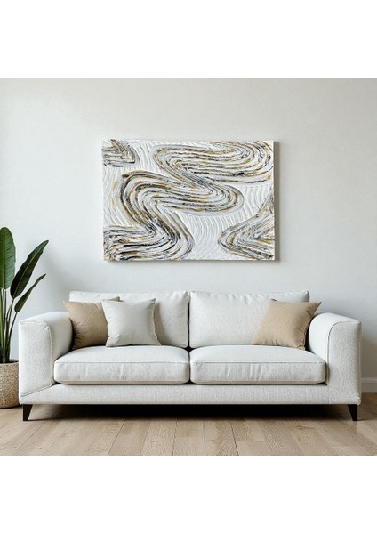 Maris Modern Dokulu Tablo ,el Tapımı Tablo, Dokulu Tablo, Dekoratif Fonksiyonel Tablo modelleri