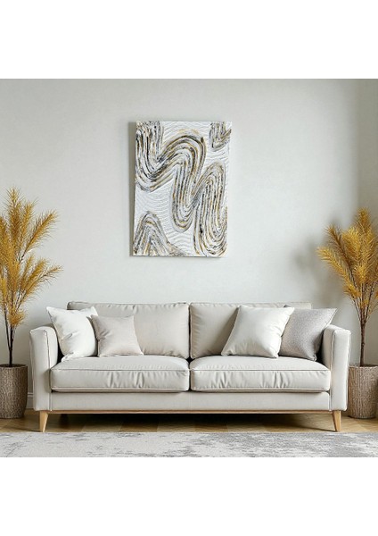 Maris Modern Dokulu Tablo ,el Tapımı Tablo, Dokulu Tablo, Dekoratif Fonksiyonel Tablo fırsatları