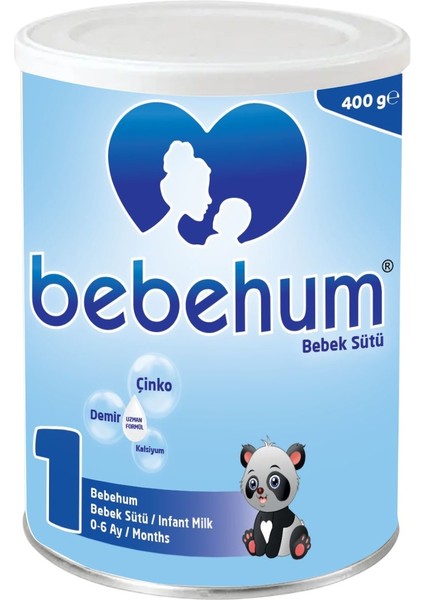 Teneke 1 Bebek Sütü 400 gr 0-6 Ay