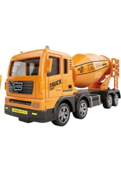 Metal 1:50 Sarı Beton Mikseri