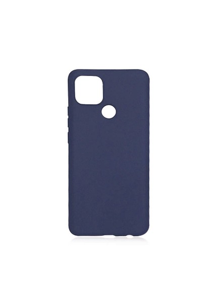 Oppo A15 Kılıf Inc Premier Silikon Kapak-Lacivert