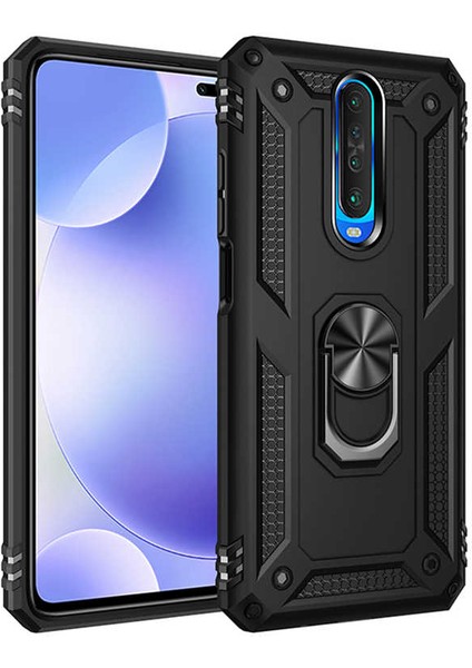 Xiaomi Poco X2 Kılıf Inc Vega Kapak-Siyah