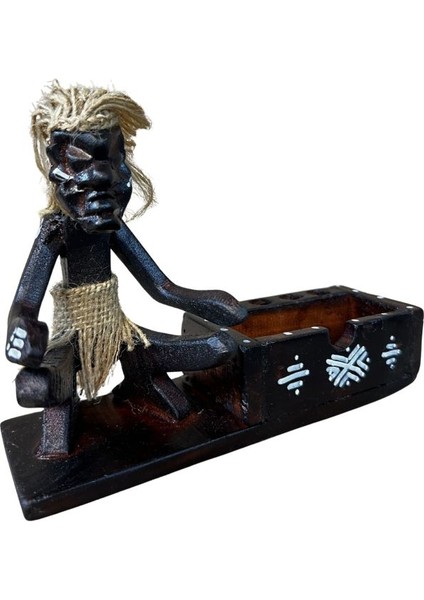 5772 El Yapımı Ahşap Primitif Kalemlik / Kartvizitlik indirimleri