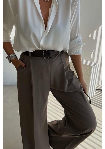 Toprak Rengi Tasarım Takım Elbise