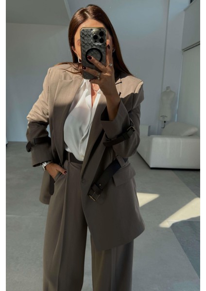 Toprak Rengi Tasarım Takım Elbise modelleri