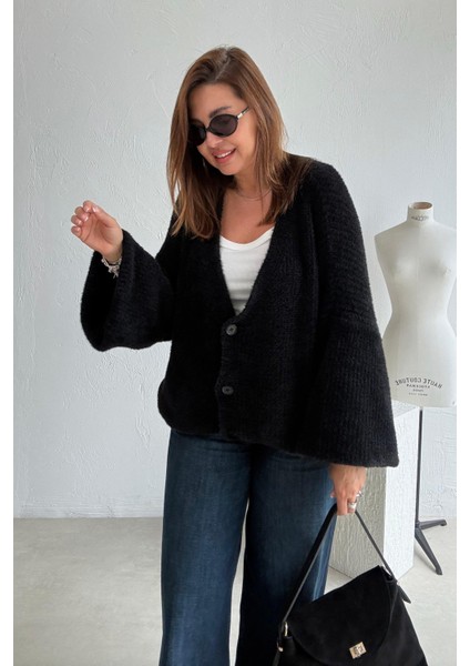 Siyah Yumoş Hırka fiyatları