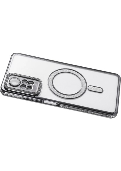 Rdbydn Newface Xiaomi Redmi Note 12 Pro 4g Joke Simli Magneticsafe Kılıf - Siyah fırsatları