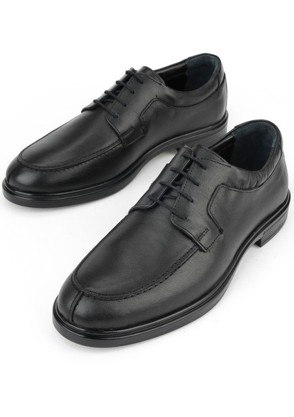 , Erkek Hakiki Deri Ayakkabı 1531007Z9253 Siyah indirimleri