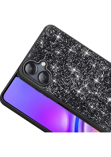 Galaxy A06 Kılıf Parlak Taşlı Tasarım Inc Pırlanta Kapak - Gold fırsatları