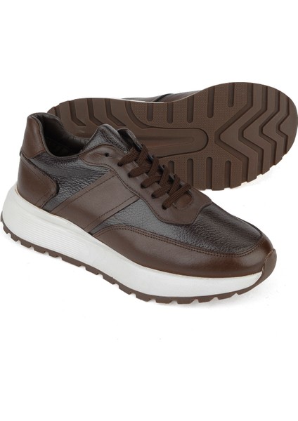 , Erkek Hakiki Deri Ayakkabı 1531023Z1001 Kahve fırsatları
