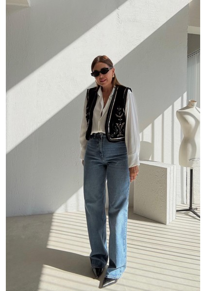 Ekstra Yüksek Bel Mavi Jean fırsatları