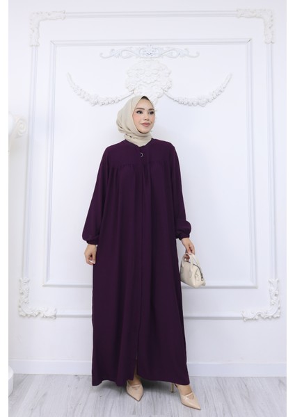 Robalı Mevlana Kesim Günlük Ferace Haki indirimleri