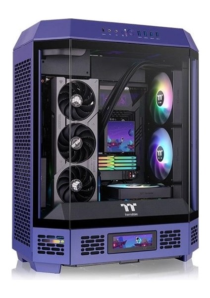 <![cdata[thermaltake The Tower 600 CA-1Z1-00MNWN-00 Gamıng Mıd-Tower Pc Kasası Futuru Dusk]]>