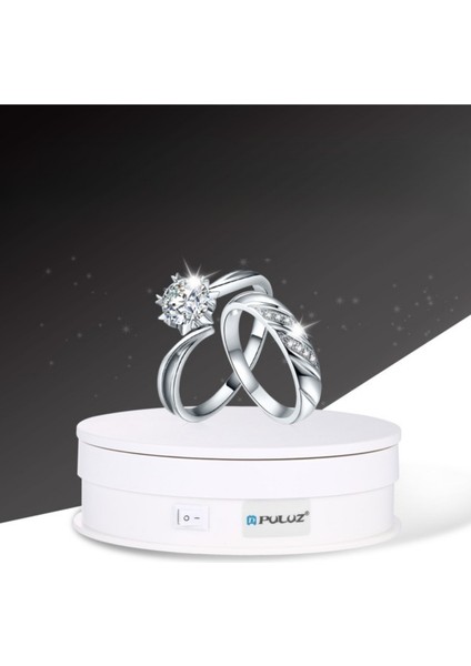 Puluz 15 cm USB Elektrikli Döner Platform | 1-5 kg Taşıma Kapasiteli Ürün Fotoğraf ve Video Standı indirimleri