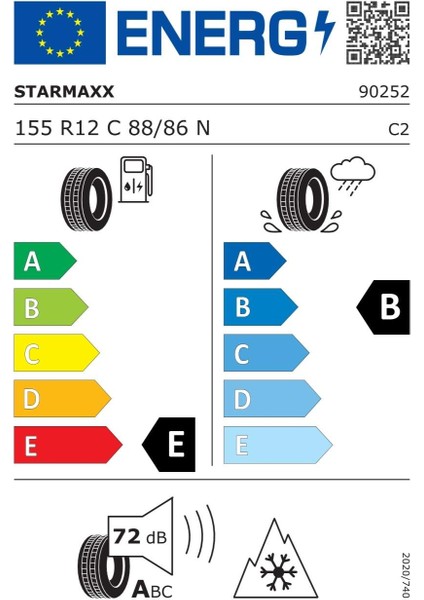 Prowin ST960 155R12C 88/86N 8pr (Kış) (2024) fiyatları