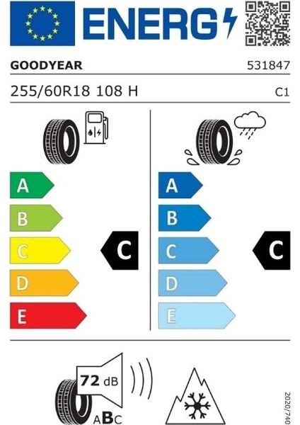 Ultragrip 8 Performance 255/60R18 108H M+S Ao (Kış) (2024) fiyatları