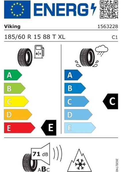 Wintech 185/60R15 88T Xl (Kış) (2023) fiyatları