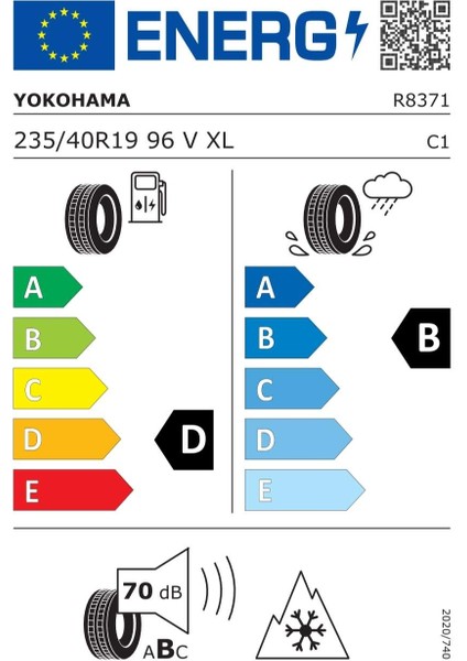 Bluearth*winter V906 235/40R19 96V Xl (Kış) (2024) fiyatları
