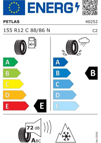 Fullgrip PT935 155R12C 88/86N Xl 8pr M+S Sf (Kış) (2024) fiyatları