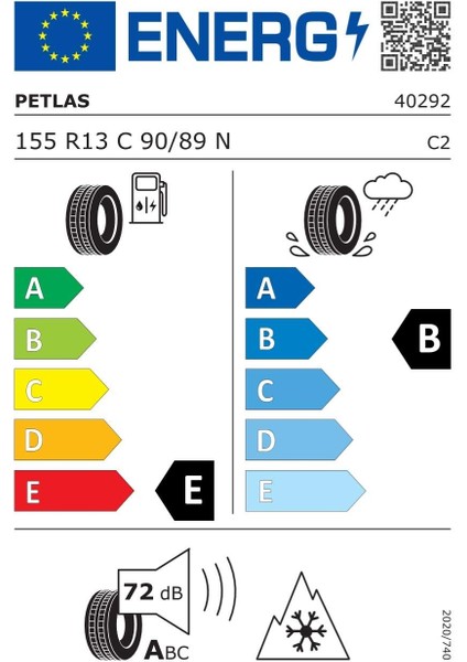 Fullgrip PT935 155R13C 90/89N M+S 3pmsf 8pr (Kış) (2024) fiyatları