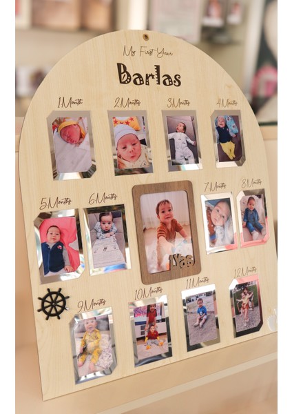 12 Ay Bebek Fotoğraf Çerçevesi fiyatları