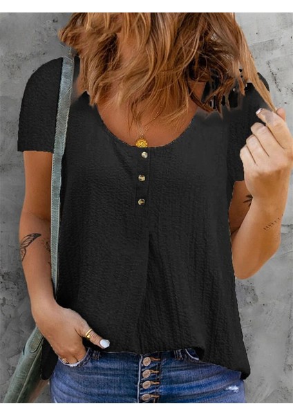 Düğme Detaylı Kadın Bluz fiyatları