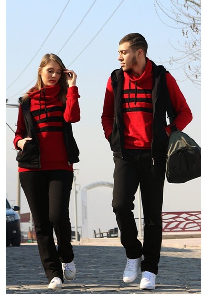 Günlük Kışlık Sevgili Eşofman Tekli Kadın Takım modelleri