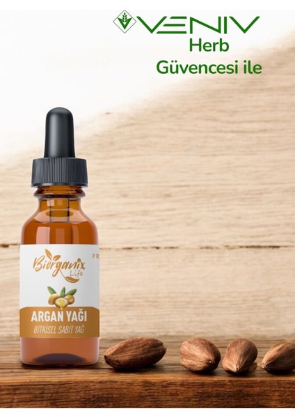 %100 Doğal Argan Yağı 20 ml - Bitkisel Sabit Yağ