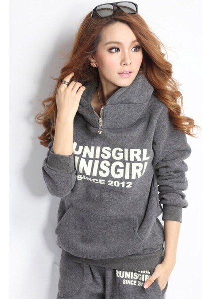 Günlük Kışlık Şık ve Rahat Üçlü Kadın Eşofman Takımı modelleri