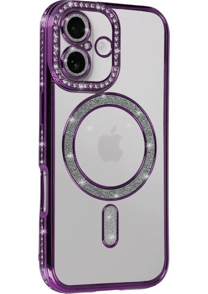 Rdbydn Newface Apple Iphone 17 Joke Simli Magneticsafe Kılıf - Derin Mor fiyatları