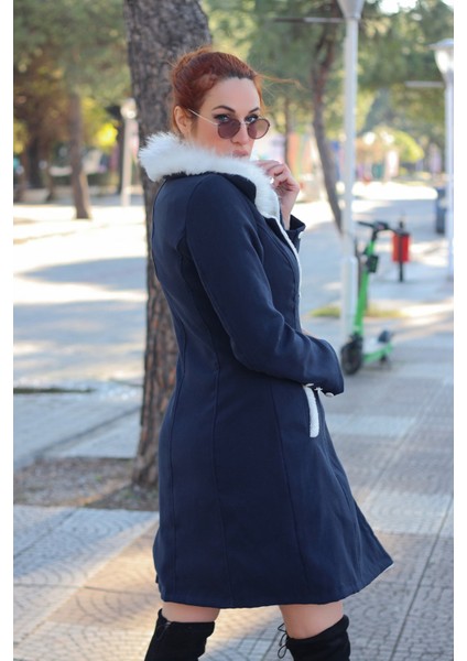 Kışlık Günlük Kaşe Kadın Kaban indirimleri