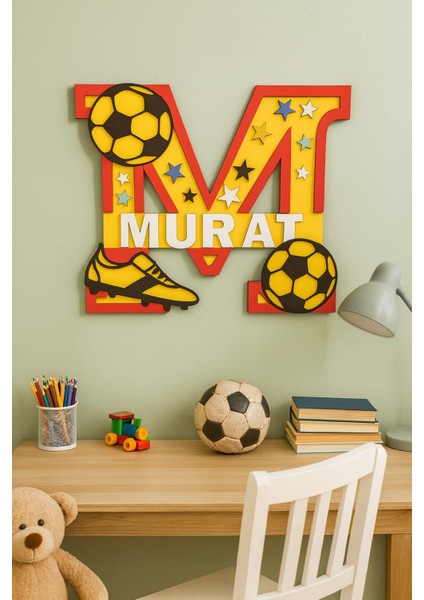 Çocuk Odası Kapı Veya Duvar Süsü Kişiye Özel Isim Yazılı NO:1004 fiyatları
