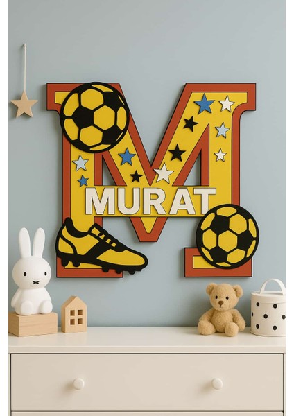 Çocuk Odası Kapı Veya Duvar Süsü Kişiye Özel Isim Yazılı NO:1004 indirimleri