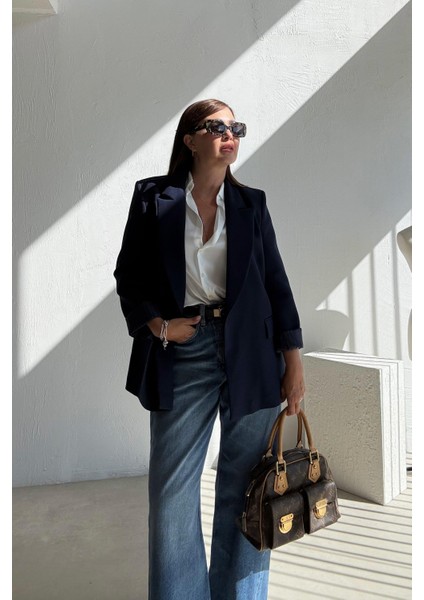 Lacivert Daldiwon Astarlı Blazer Ceket fiyatları