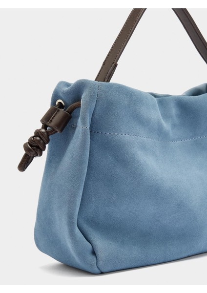 Süet Deri Detaylı El Çantası fırsatları