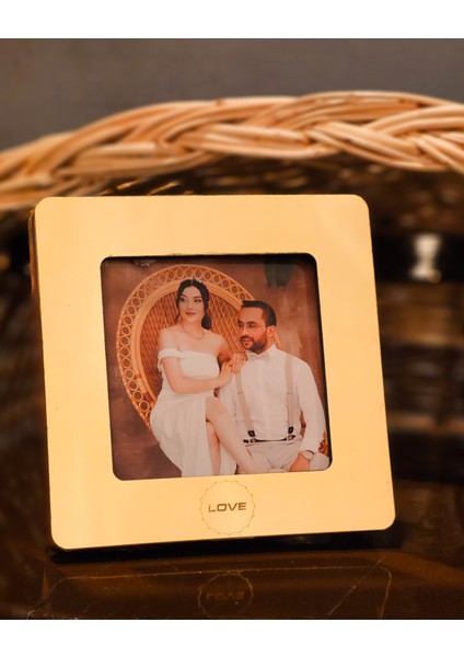 Gold Polaroid Fotoğraf Çerçevesi