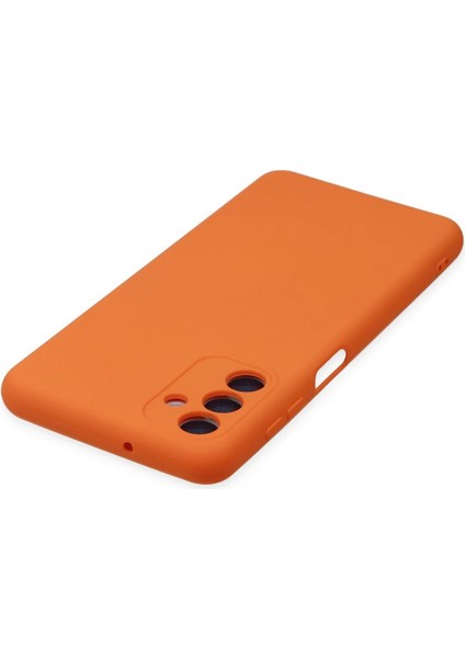 Rdbydn Newface Samsung Galaxy A04S Kılıf Nano Içi Kadife Silikon - Turuncu fırsatları